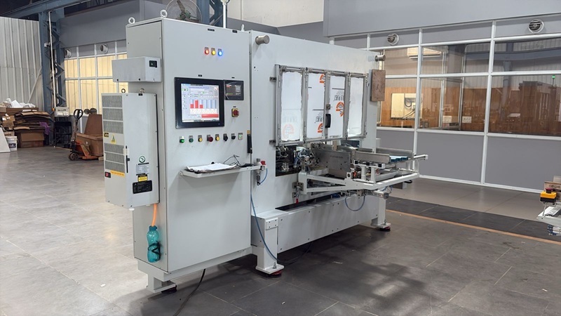 Automatic Shaft Straightening Machine
